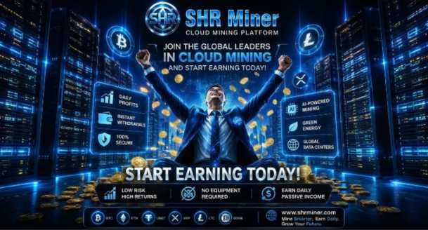 SHR Miner lanza un servicio gratuito de minería en la nube para titulares de BTC, XRP y ETH