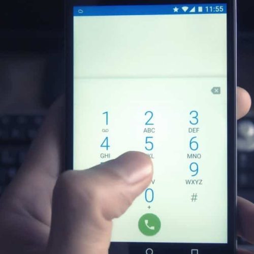 teléfono llamada móvil