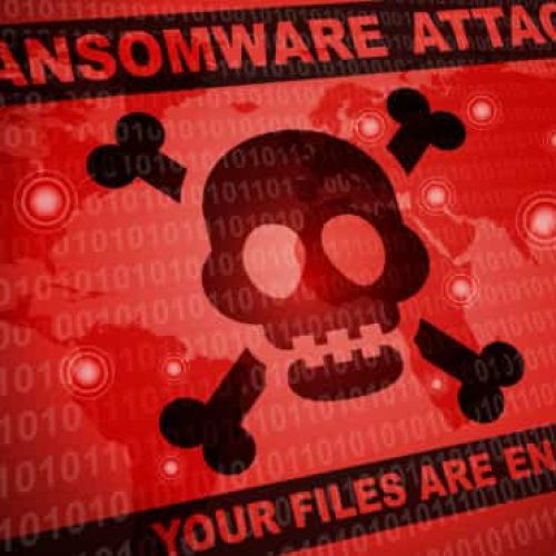 Ransomware Attack Malware Hacker Around The World Background